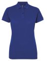 Dames Polo Asquith & Fox Polycotton Blend Royal Blue